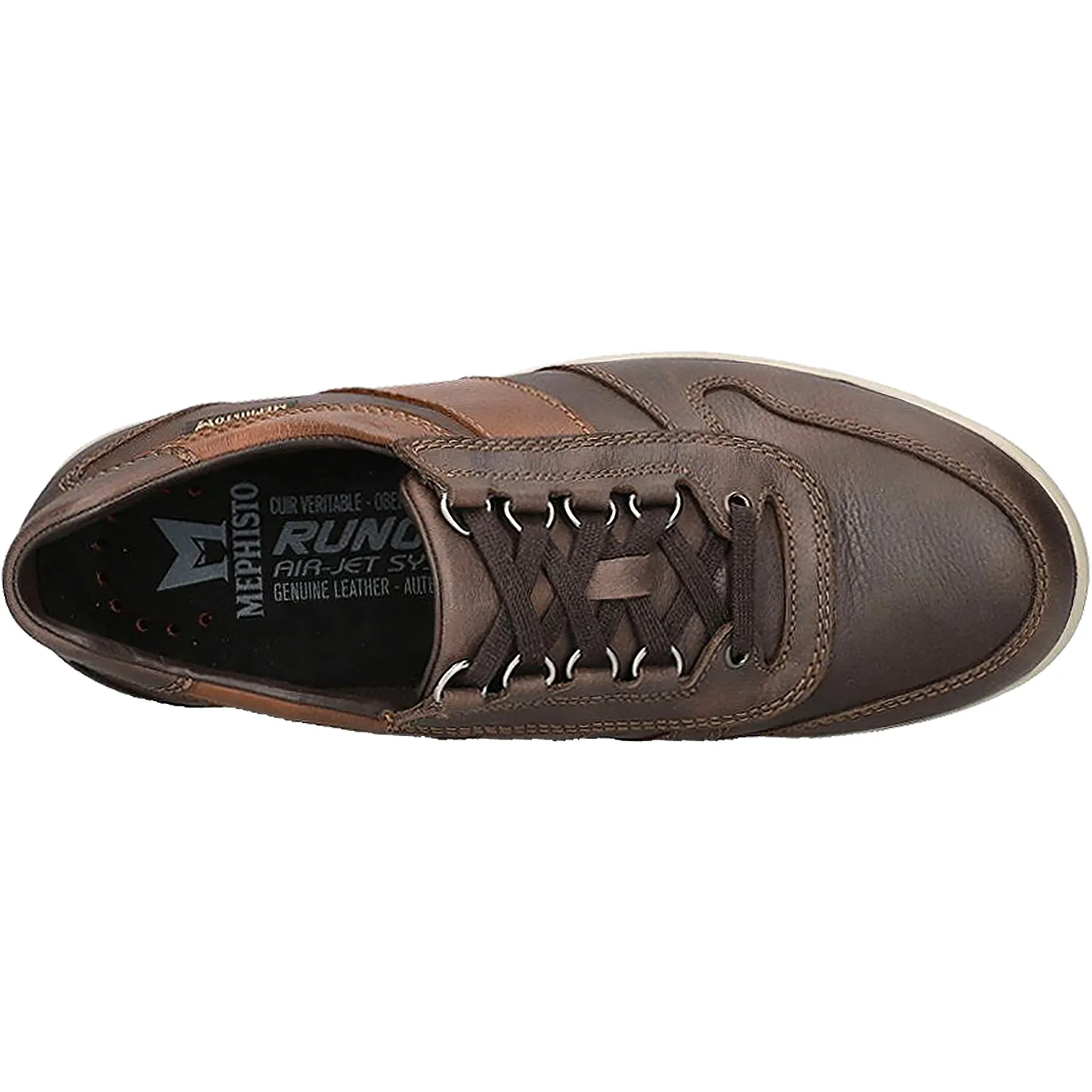 Men's Mephisto Valerian Dark Brown Leather