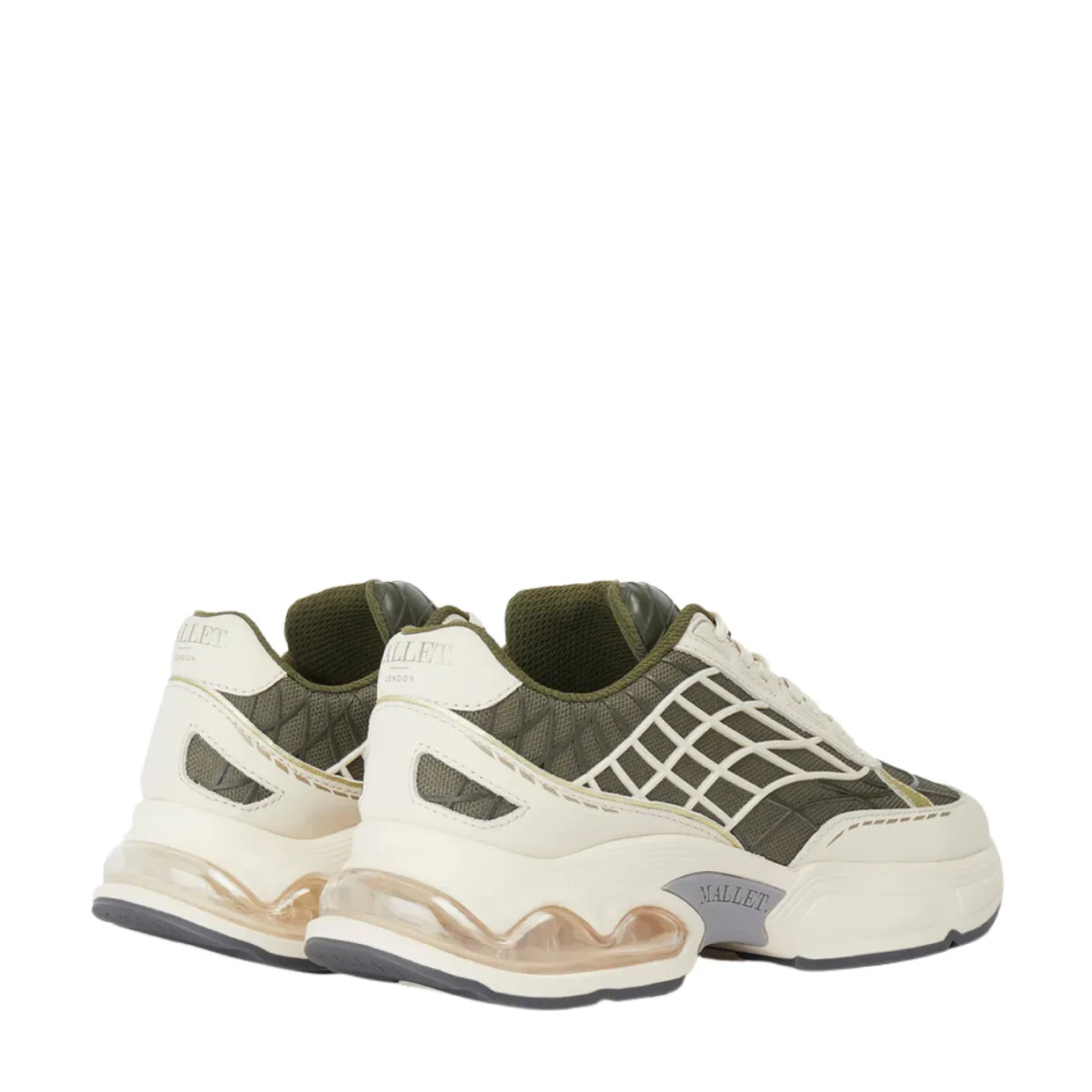 Miss Mallet Khaki Neptune Trainers