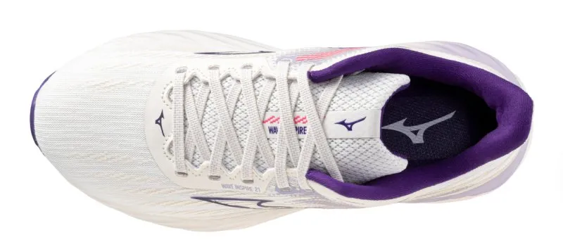 Mizuno Women's Wave Inspire 21 - White/Vintage Indigo