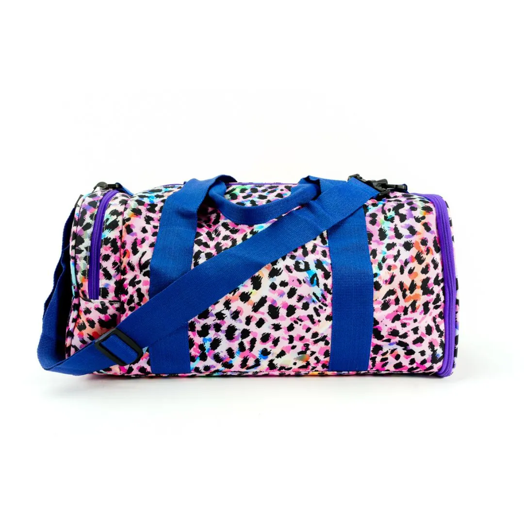 Neon Leopard Duffle Bag