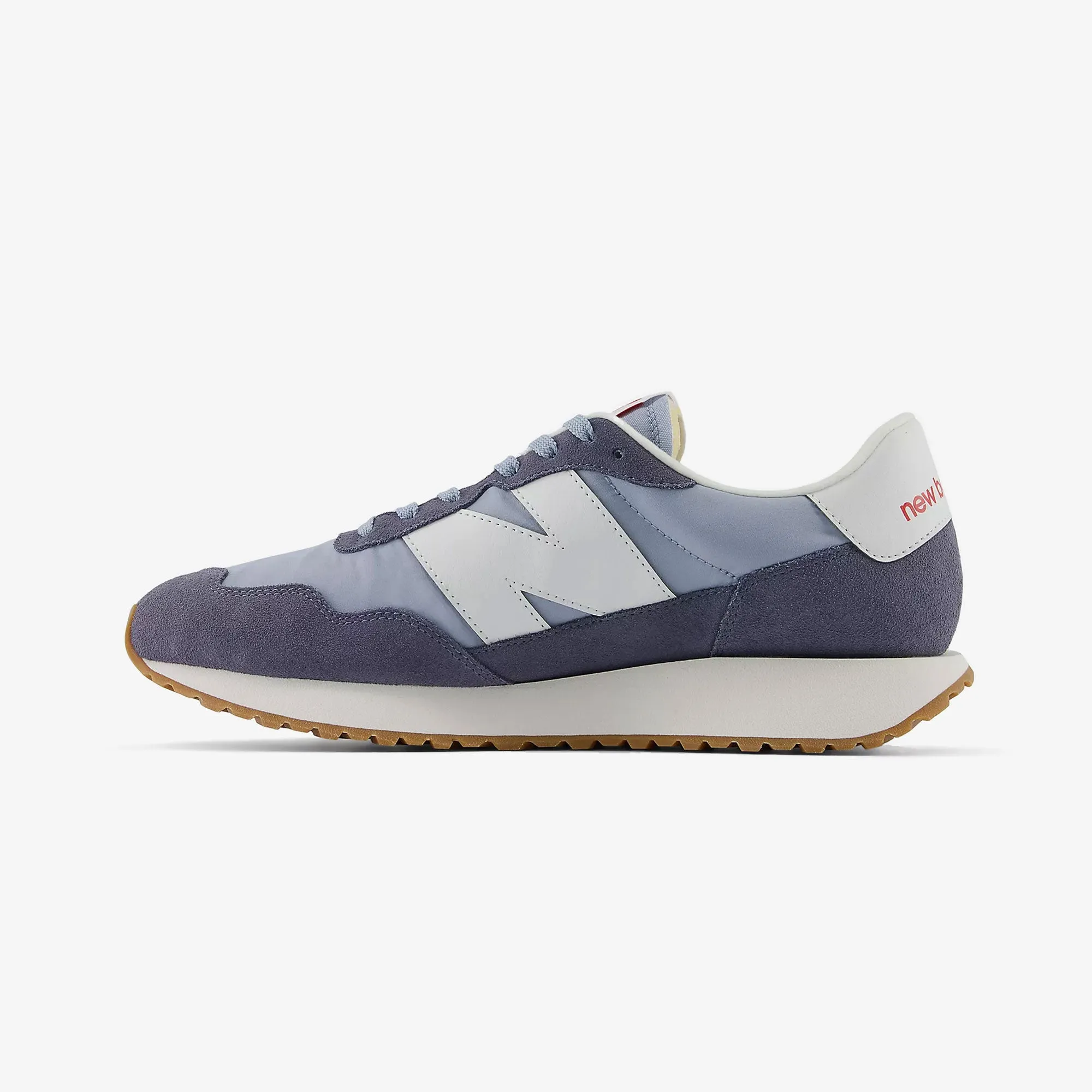 New Balance | 237  { LIGHT ARCTIC GREY/DARK /WHITE