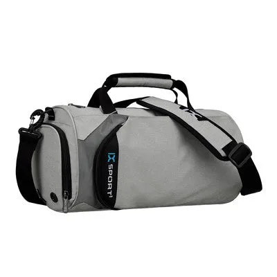 Nylon Waterproof Sports Duffel Bag  With Separate Space For Shoes