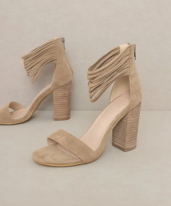 Oasis Society Blake - Strappy Ankle Wrapped Heel