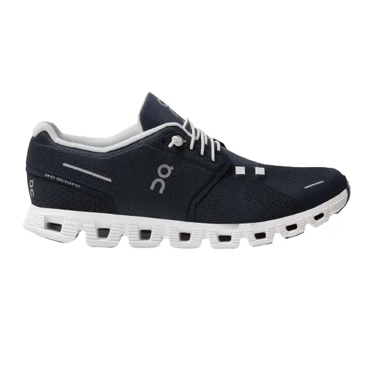 On Running Men's Cloud 5 Shoes - Midnight / White