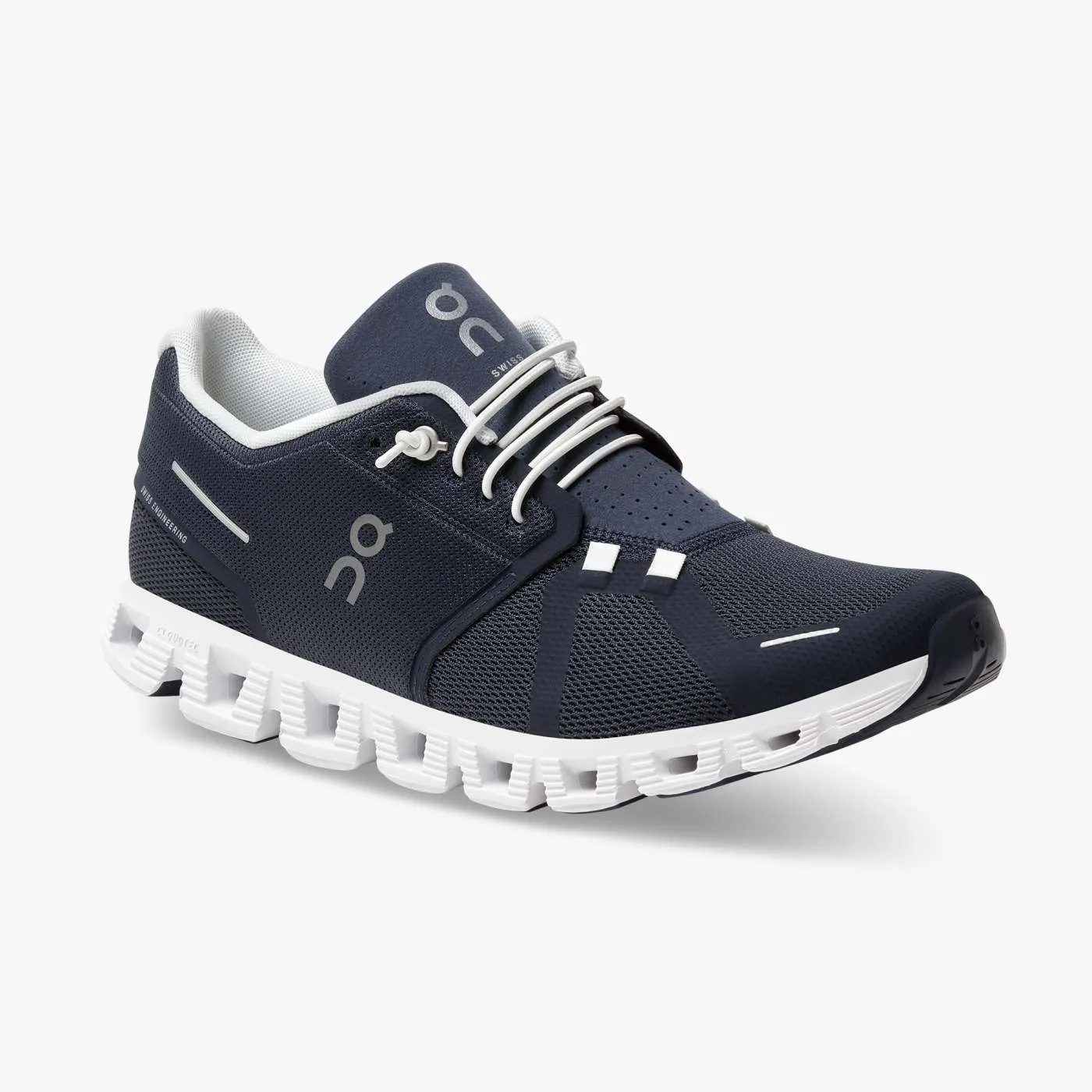 On Running Men's Cloud 5 Shoes - Midnight / White