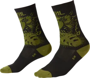 ONeal 22 MTB Performance Sock Plant BLK/GREEN