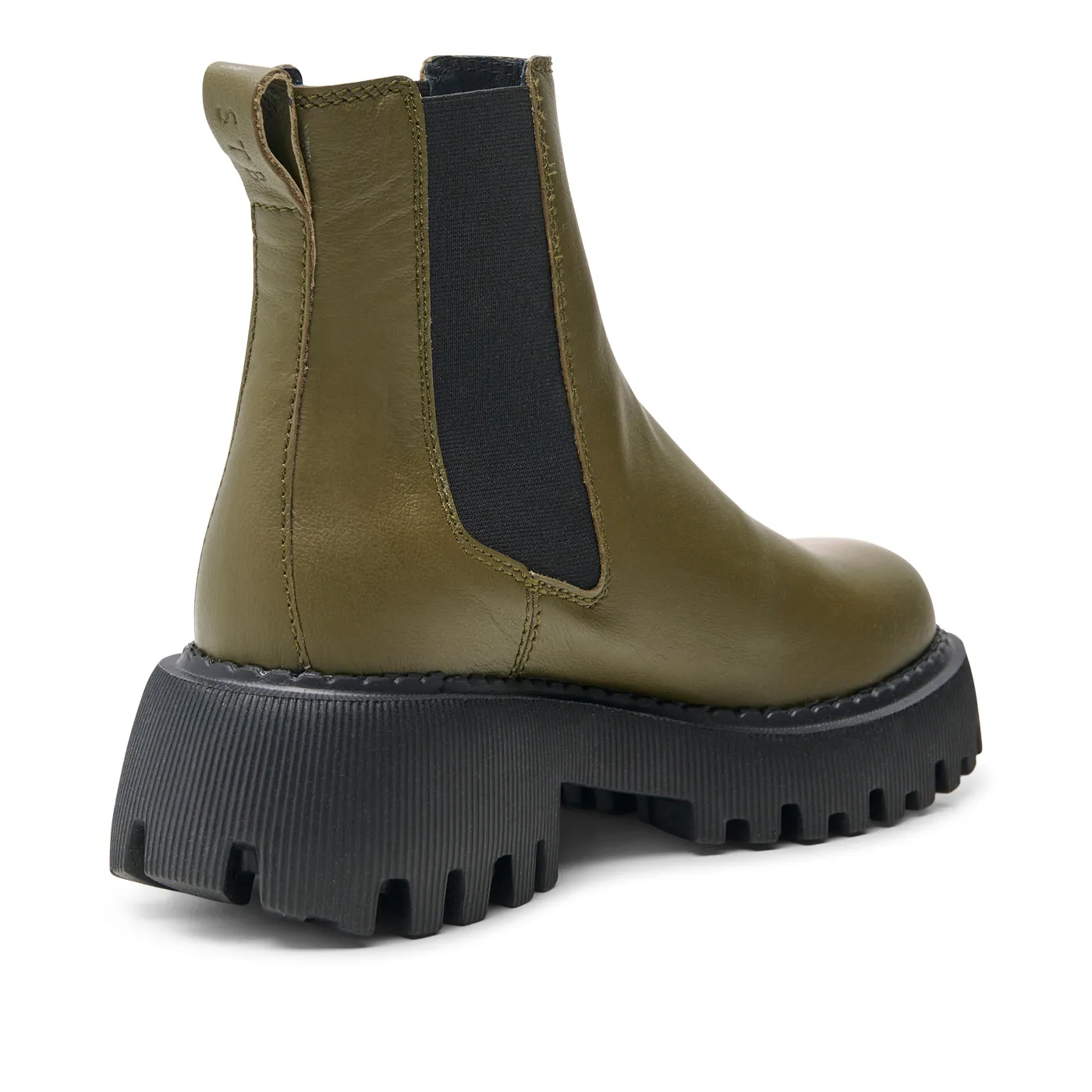 Posey chelsea boot leather - ALGAE