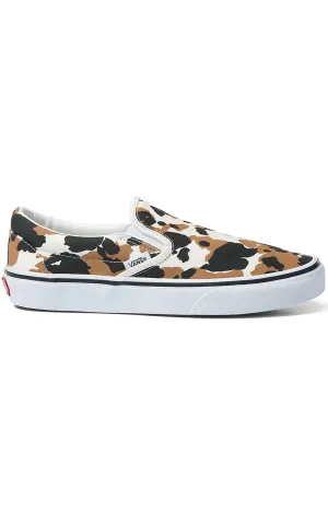 (Q5DMUL) Classic Slip-On Shoes - Cow Multi