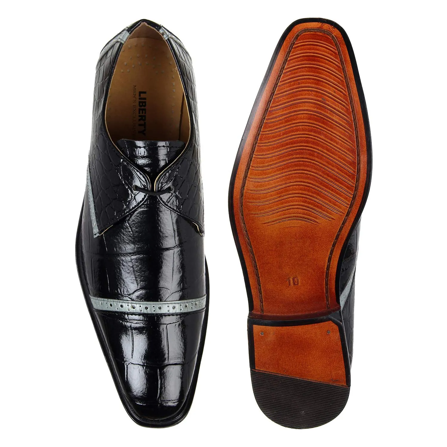 Redfern Leather Oxford Style Dress Shoes