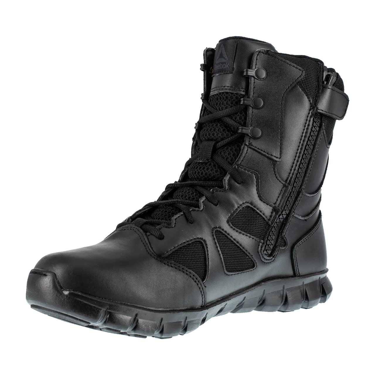 Reebok Sublite Cushion 8" Tactical Waterproof Boots with Side Zipper - RB806