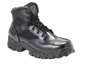 Rocky Alpha Force Men's Composite Toe Waterproof Boots Fq0006167 In Black