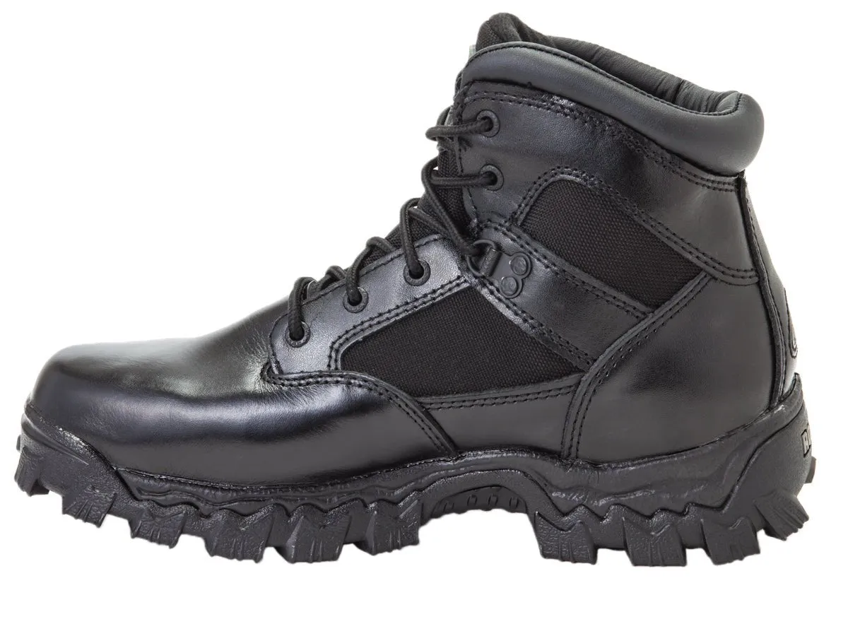 Rocky Alpha Force Men's Composite Toe Waterproof Boots Fq0006167 In Black