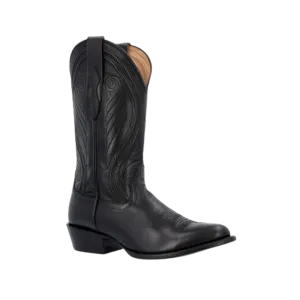 Rocky Boot Men's Durango Santa Fe Western Jet Black Boot