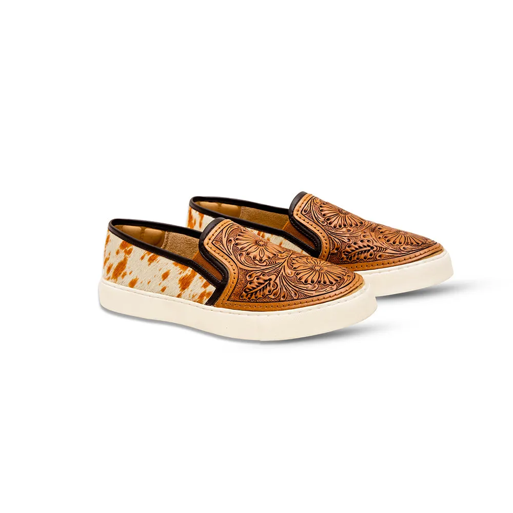 Rodon Western Hand-Tooled Sneakers