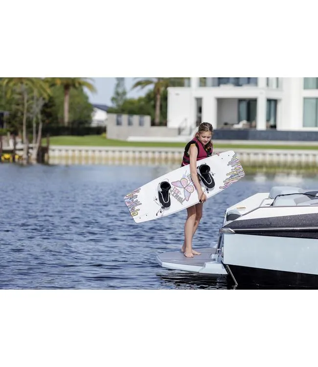 Ronix RX1 Girls Wakeboard Package with Vision Pro Boots (2025)