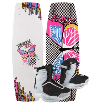 Ronix RX1 Girls Wakeboard Package with Vision Pro Boots (2025)