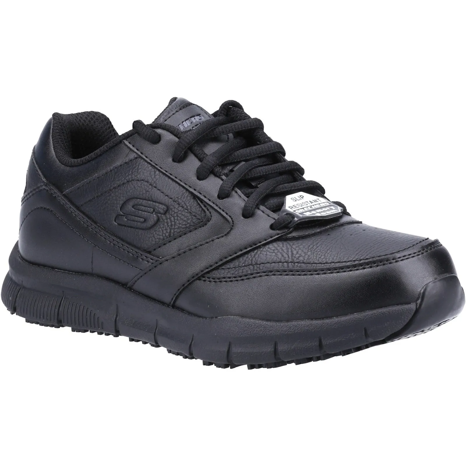 Skechers Workwear Nampa Wyola Occupational Shoes OB Black