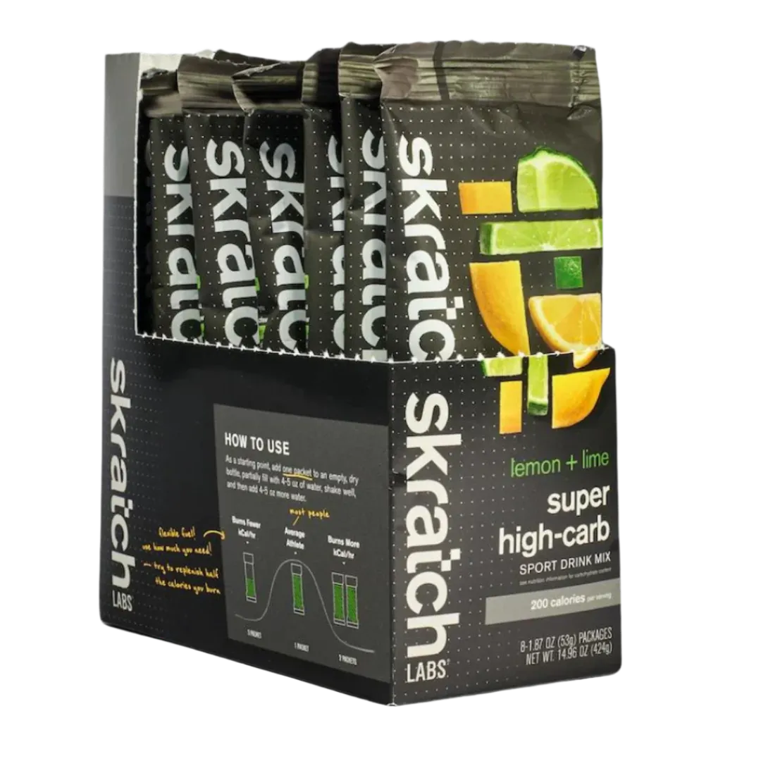 Skratch Labs - Super High-Carb Sport Drink Mix Sachet - Lemon & Lime