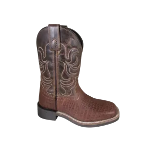 Smoky Mountain Kid's Square Toe Brown Boots