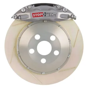 StopTech 01-06 BMW M3 w/ Anodized ST-40 Calipers 355x32mm Slotted Rotors Trophy Front Big Brake Kit