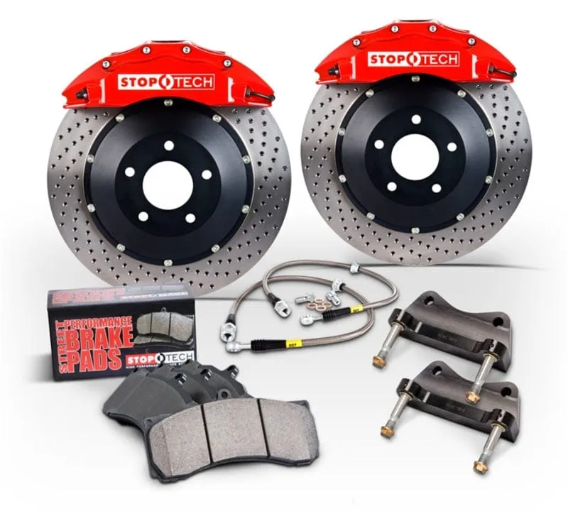 StopTech 06-09 BMW M5/M6 Rear Big Brake Kit w/ Trophy ST-41 Calipers Slotted 380x32mm Rotors