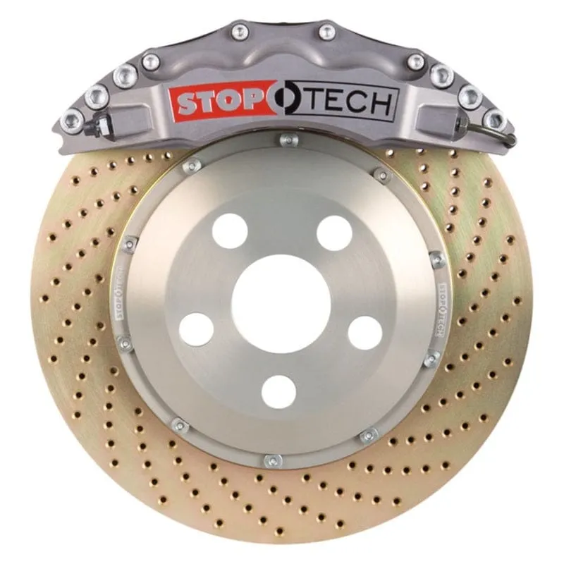 StopTech BBK 07-09 BMW 335i/335d Front 355x32 Zinc Drilled Rotors ST-60 Tropy Anodized Calipers