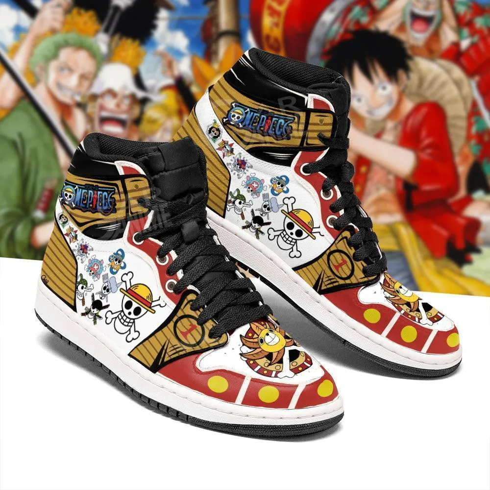 Straw Hat Pirates Jolly Roger Sneakers Custom Anime OP Shoes