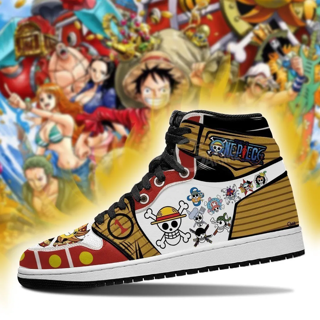 Straw Hat Pirates Jolly Roger Sneakers Custom Anime OP Shoes