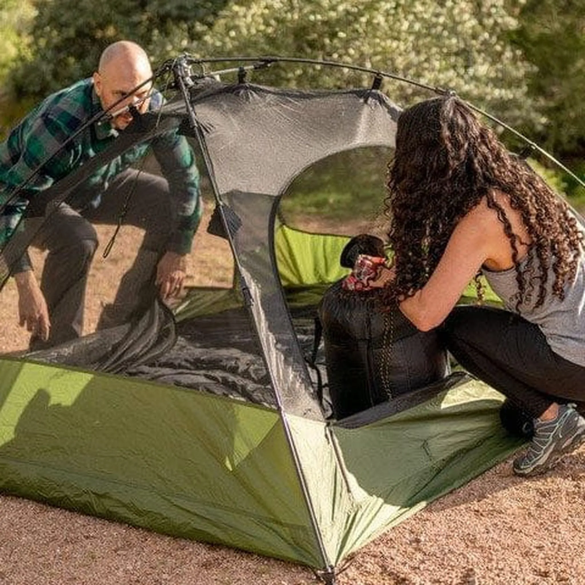 Teton Sports Vista 2-Person Quick Tent in Green