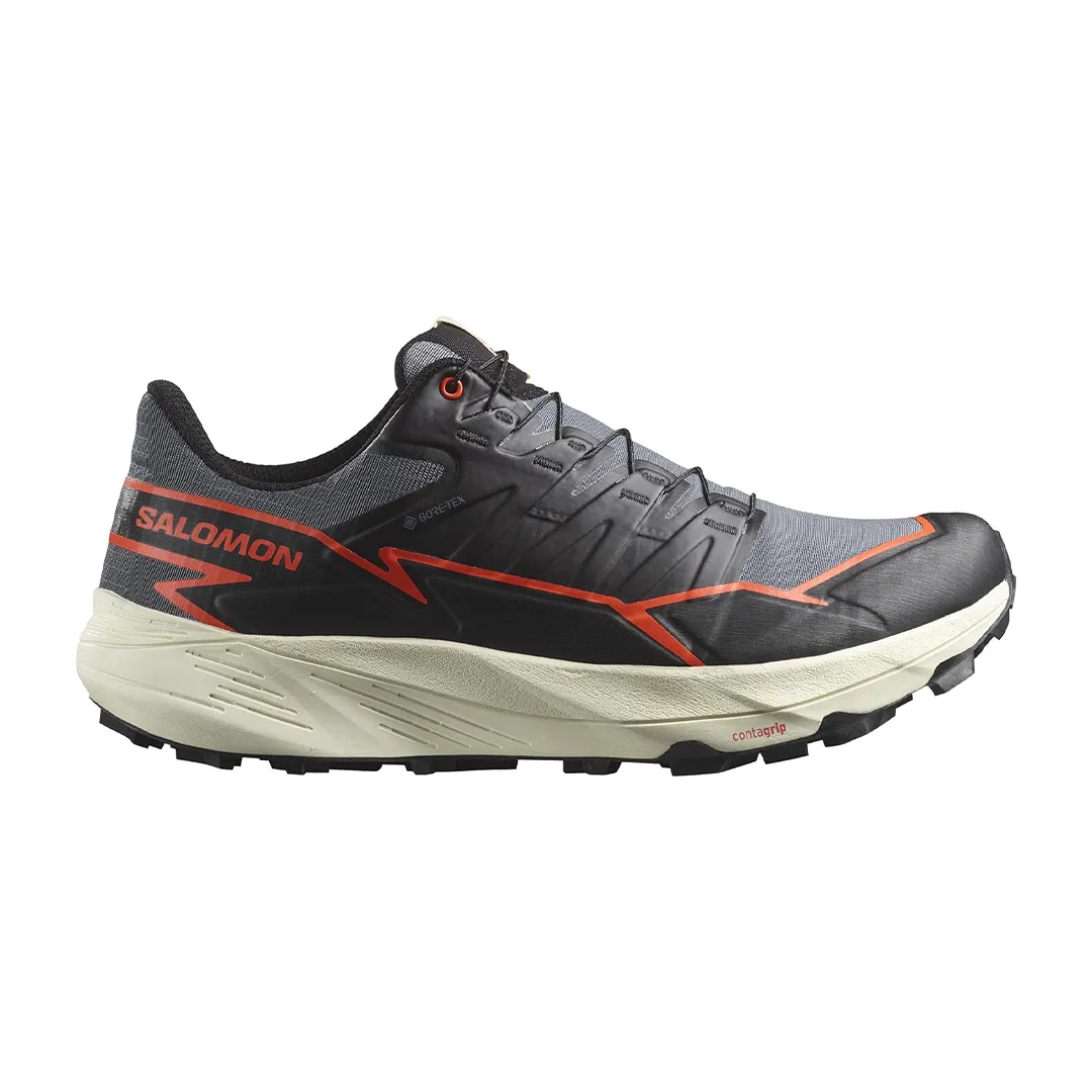 THUNDERCROSS GTX Men Trail Running Shoes Turbulence/Black/Cherry Tomato