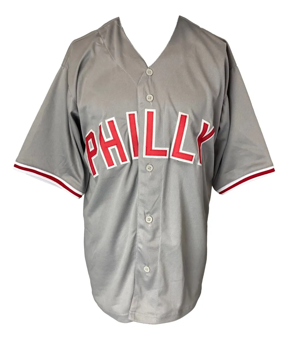 Trea Turner Philadelphia Signed Gray Baseball Jersey BAS ITP