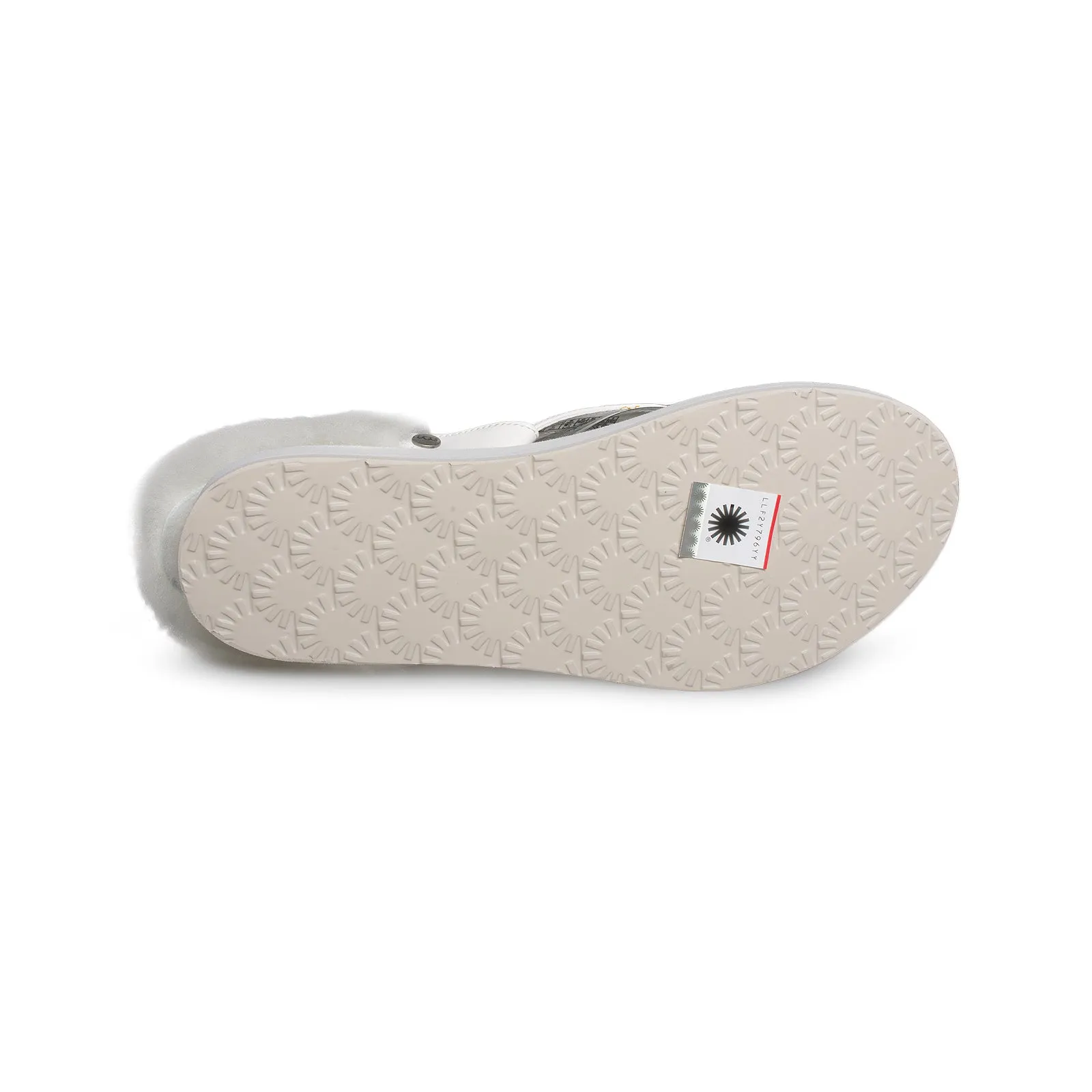 UGG LaaLaa White Flip Flops - Women's