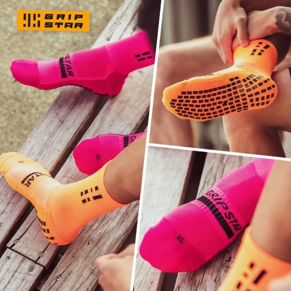 Unisex Grip Star Crew Sock