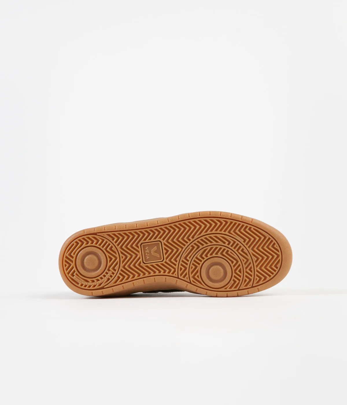 Veja Womens V-10 Suede Shoes - Brown / Black / Gum Sole