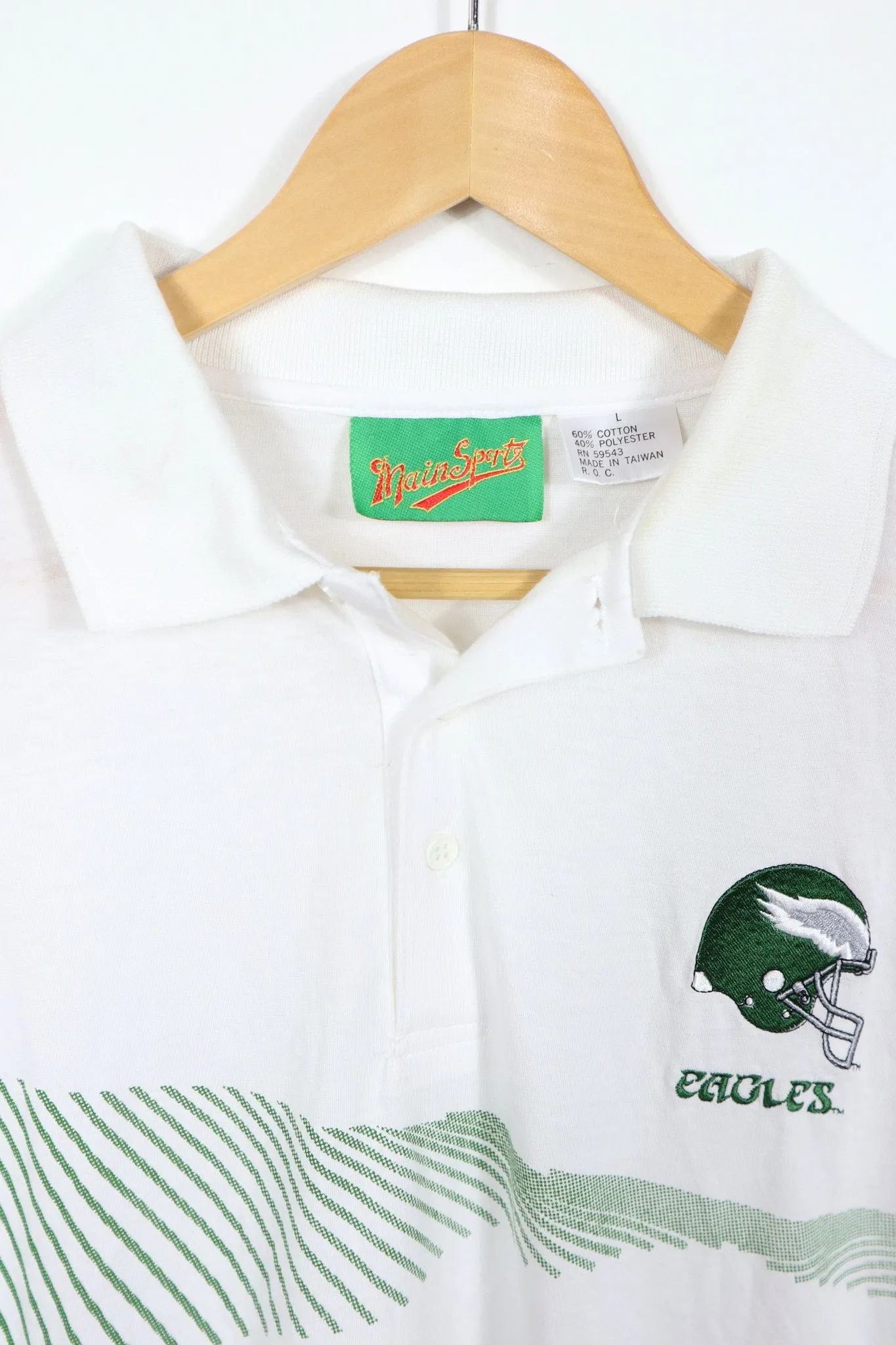 Vintage Phiadelphia Eagles Embroidered Polo