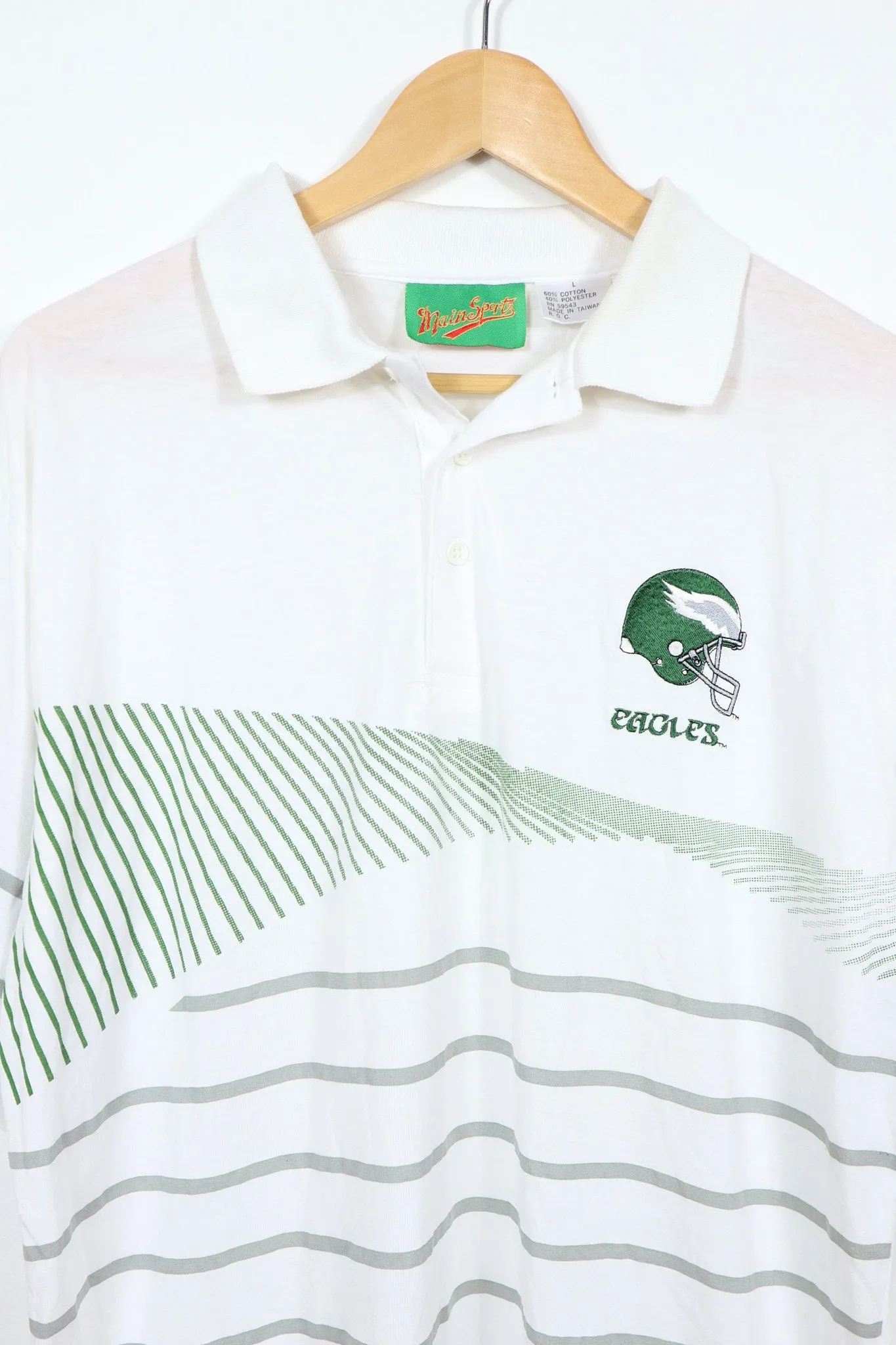 Vintage Phiadelphia Eagles Embroidered Polo