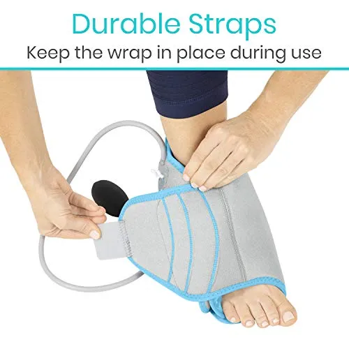 VIVE Compression Ankle Foot Wrap (Unisex)