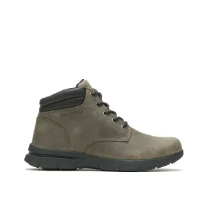 WOLVERINE W880267-EW KARLIN CHUKKA MN'S (Extra Wide) Charcoal Grey Leather Work Boots