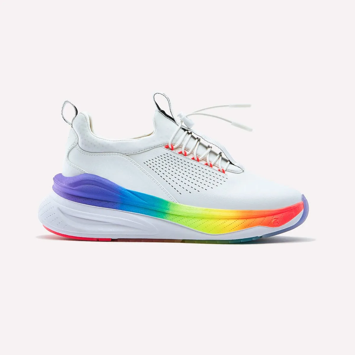 Women's Forte - Rainbow Soul (White)