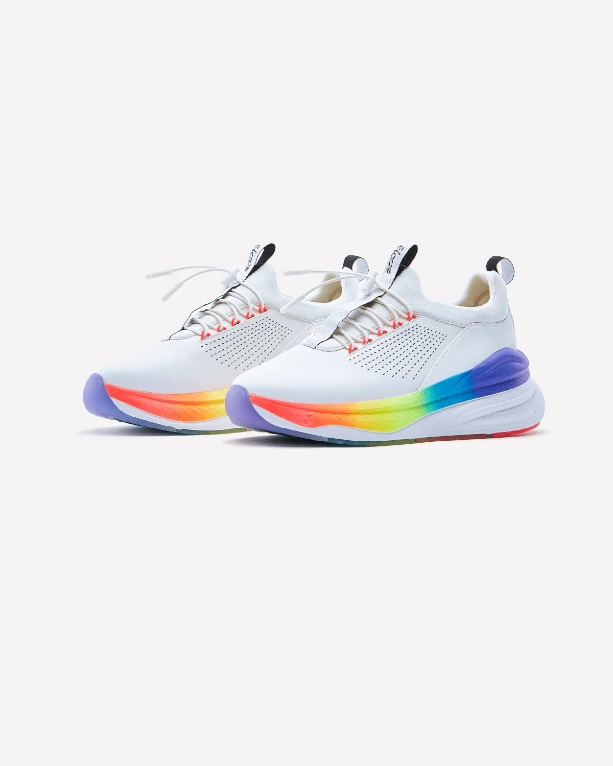 Women's Forte - Rainbow Soul (White)