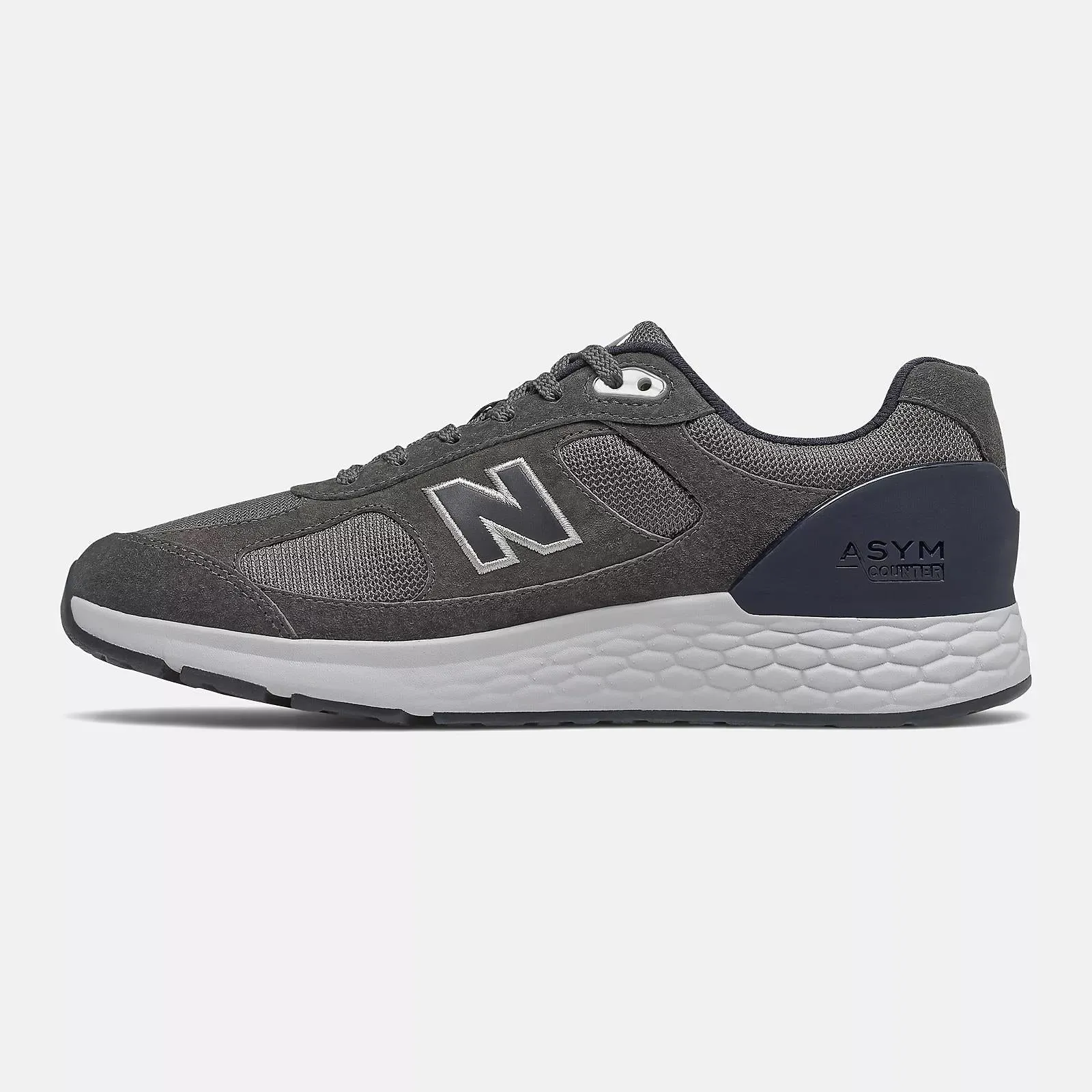 Womens Wide Fit New Balance MW1880 Walking Trainers - Grey/Eclipse